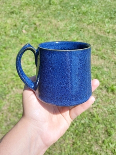 Caneca azul safira