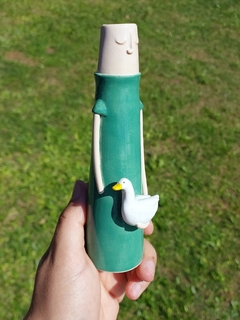 Guardião verde-água pato G