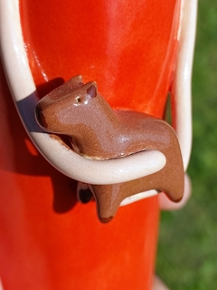 Guardião laranja capivara G - comprar online