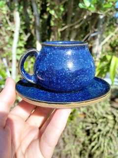 Conjunto cafezinho azul safira - comprar online
