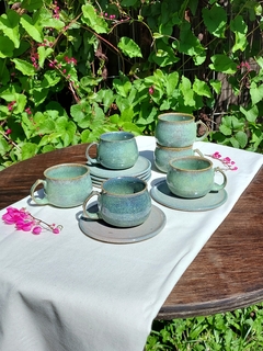 Conjunto cafezinho verde furtacor - comprar online
