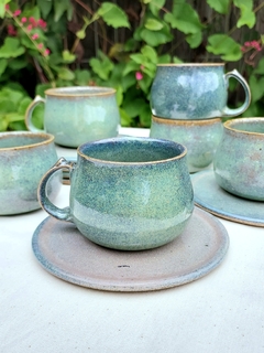 Conjunto cafezinho verde furtacor
