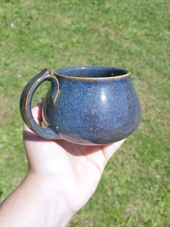 Caneca azul caribe