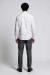 Camisa Manga Longa Social Slim Polialgodão Branco - Dilomon Camisaria