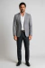 Blazer Masculino Slim Fit Alfaiataria Viscose com Elastano – Cinza na internet