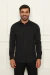 Camisa Social Masculina Slim Fit Performance Viscose – Preta
