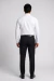 Camisa Social Masculina Slim Fit Microtexturizada Com Elastano – Branca - loja online