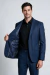 Terno Slim Fit 2 Botões de Malha Techno Stretch Azul Marinho - comprar online