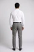 Calça Social Masculina Alfaiataria Slim Fit com Ajuste – Cinza Misto - loja online