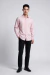Camisa Manga Longa Social Slim Algodão Stretch Rosa na internet