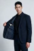 Terno Slim Fit 2 Botões Lapela Pontuda Stretch Azul Marinho - comprar online