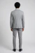 Terno Social Masculino Slim Fit Malha Premium- Prata na internet