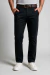 Calça de Sarja Masculina Slim Fit com Elastano – Preta - comprar online