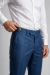 Calça Social Masculina Slim Fit Alfaiataria Viscose – Azul Marinho na internet