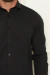 Camisa Social Masculina Slim Fit Performance Viscose – Preta - comprar online
