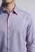 Camisa Social Masculina Slim Fit Manga Longa Polialgodão com Elastano – Lilás - comprar online