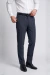 Calça social Malha confortavel Xadrez Marinho - comprar online