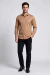 Camisa Social Masculina Slim Fit Tech Poliamida com Elastano – Caramelo na internet
