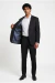 Terno Social Masculino Slim Fit Malha Premium - Preto - comprar online