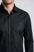Camisa Social Masculina Slim Fit Tech Poliamida com Elastano – Preto Quadriculado - comprar online