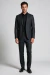 Terno Slim Fit 2 Botões Mescla Stretch Cinza Chumbo - Dilomon Camisaria