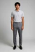 Calça Social Masculina Slim Fit Alfaiataria Com Ajuste – Cinza - Dilomon Camisaria