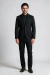 Terno Slim Fit 2 Botões Lapela Pontuda Stretch Preto - Dilomon Camisaria