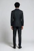 Terno Slim Fit 2 Botões Lapela Pontuda Stretch Cinza Escuro - loja online
