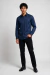Camisa Manga Longa Slim Maquinetada Bambu Stretch Marinho na internet