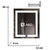 Rectangular LED Mirror 60 x 52 cm - ARD Glanz Luminous Glass - buy online
