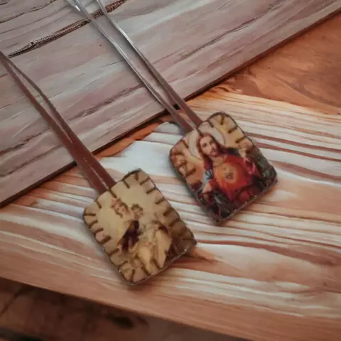 Escapulário de Nossa Senhora do Carmo em Tecido - comprar online