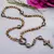 Terço Madeira Imbuia Jesus Misericordioso - 8mm - comprar online