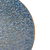 Set De 6 Platos Playos De Porcelana Azul Borde Dorado - comprar online