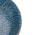 Set De 6 Platos Hondos De Porcelana Azul Borde Dorado - comprar online