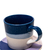 Set De 6 Tazas Y Platos De Porcelana Estilo Noche Moderna - tienda online