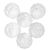 Set De 6 Vasos De Vidrio Estilo Hexagonal - comprar online