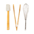 Set De Utensillos De Cocina Bambu C/soporte De Ceramica - comprar online
