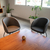 Par De Sillones De Tela Jackard Comedor Living