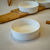 Set De 3 Bowl Cuencos De Porcelana Con Soporte De Madera en internet