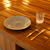 Set De 6 Platos Playos De Porcelana Estilo Punteado 26.5 Cm - comprar online