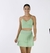 Shorts saia Déia Verde na internet