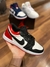 NIKE JORDAN VERMELHO/PRETO COURO
