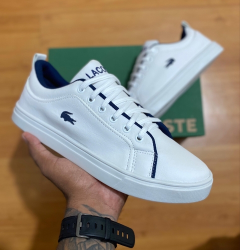 SAPATÊNIS LACOSTE BRANCO