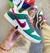 NIKE DUNK VERDE/ROSA
