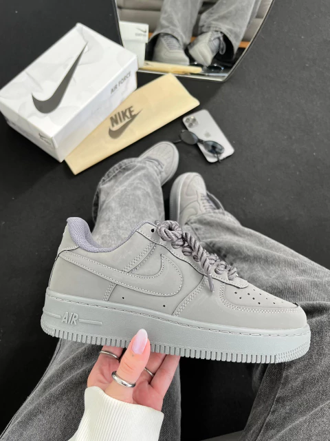 NIKE AIR FORCE CINZA - comprar online