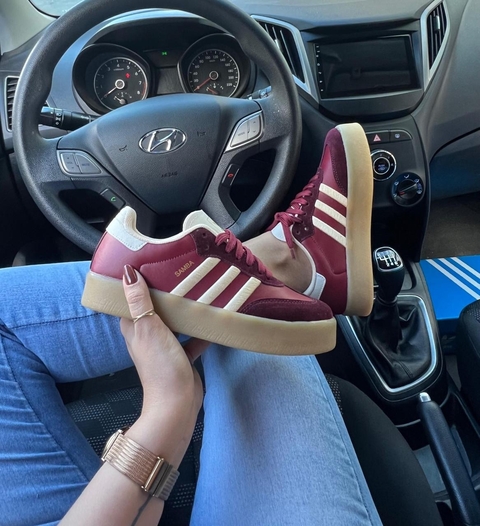 ADIDAS SAMBAE RETRÔ VINHO