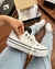 ALL STAR BRANCO PLATAFORMA