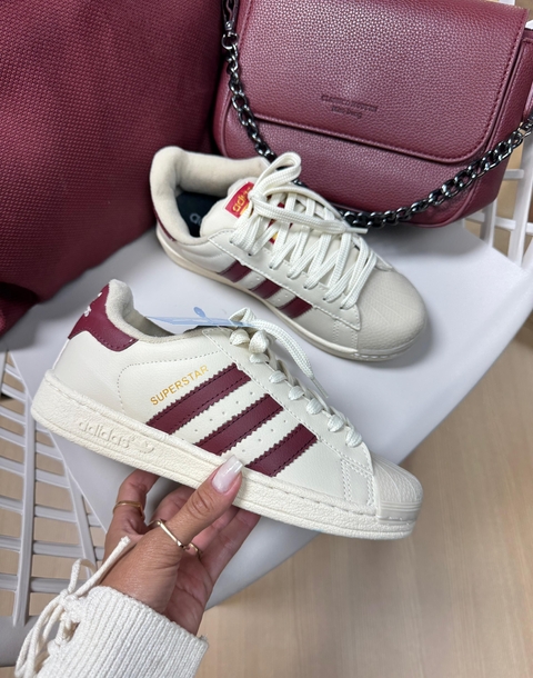 ADIDAS SUPERSTAR OFF/MARSALA - comprar online