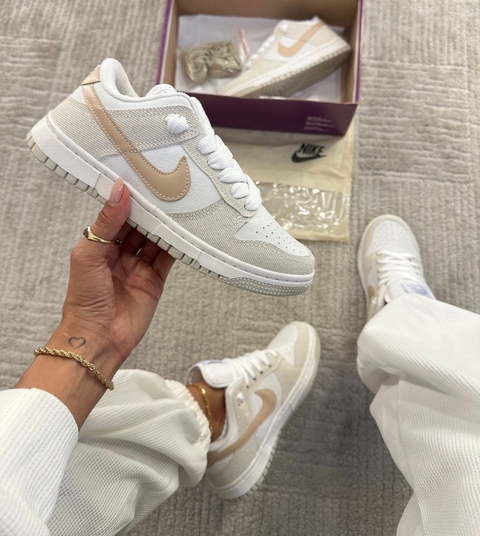 NIKE DUNK PRO LUXO GLITTER COM ROSÊ
