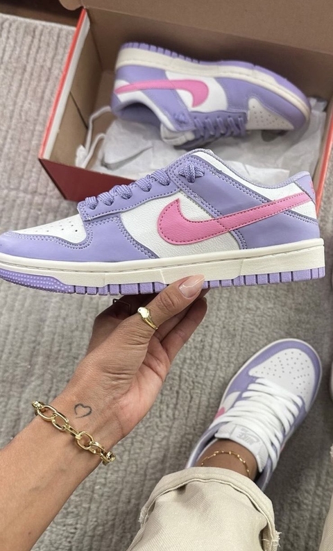 NIKE SB DUNK LILÁS/ROSA